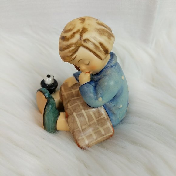 HUMMEL Goebel "A Nap" Figurine Box 213 Hum 534 1992 TMK 7